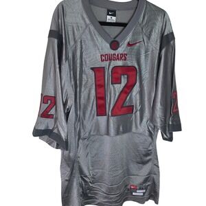 Nike Washington State Cougars Football Jersey 12 Mens XL Game Day WSU
